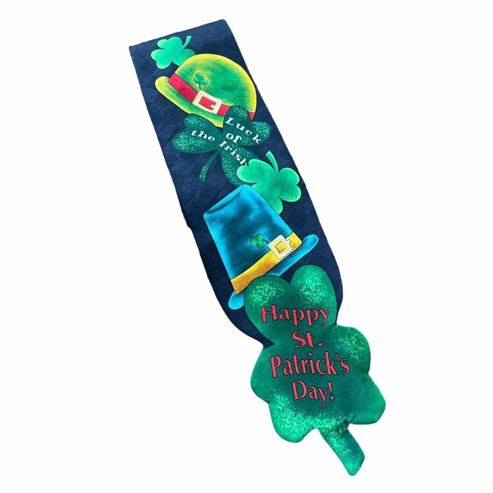 Vtg Luck of the Irish St. Patrick's Day Tie